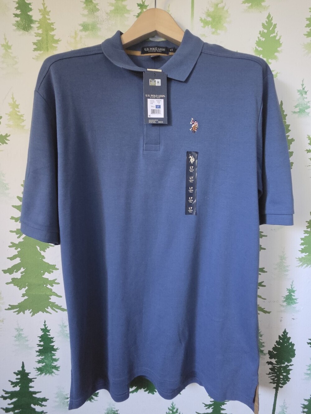 U.S. Polo Assn. Men’s Blue Polo Shirt